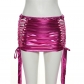 Women's fashion sexy low waist strap hollow fitting hip bag skirt K22J20098