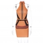 Fashion polka dot printed sleeveless high neck street style suit S2910167G