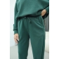 Loose oversize long sleeved hooded sweater sports casual pants two-piece set HK3001