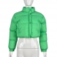 Long sleeve warm stand collar splash proof cotton padded jacket 8876TD
