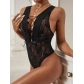Sexy lingerie sexy lace strap perspective backless seductive jumpsuit YD1770