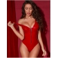 Sexy lingerie women sexy seductive uniform pure bright leather patent leather PU motorcycle one-piece suit KL011