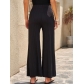 Breathable elastic casual outdoor wide leg pants XF2001