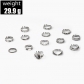 Personality Retro Fashion Ring Yin Yang Embossed Elephant Geometric Ring 14 piece Set sku5940