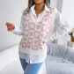 Love knitted vest sweater vest B3015