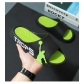 Men's slippers Sports couple Bathroom one word thickened flat sandals S911