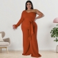 Oversized women's asymmetric jumpsuit DM218258