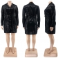 Oversize women's beaded suit coat DM218271