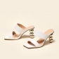 Oversized high-heeled shoes shaped gourd heel sandals PL0182