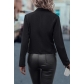 Solid Button Slim Fit Suit Coat Y2970