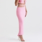 Women's Sedin tight sexy fish tail skirt with buttocks pink temperament European and American skirt S0101