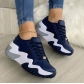 Thick soled sponge cake heel sports casual shoes, large single shoes S683373212010