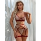 Three point sexy perspective sexy lingerie suit MDN22120
