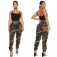 Fashion slim camouflage comfortable casual leggings elastic overalls HSF2644