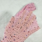 Sexy hot drill mesh stockings fishing net hosiery color drill mesh female pantyhose sexy hollow socks TZ01-2