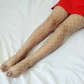 Sexy spandex big mesh hot drilling color stockings TZ03