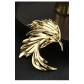 Chinese enamel gradual change phoenix brooch luxury high-end animal brooch pin coat accessories LXT0734H