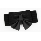 Korean Women's Bowknot Super Wide Waist Cover Simple Versatile Buckle Elastic Belt Dress Accessories X44416434457