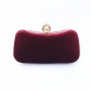 Velvet gilt evening bag Vintage lady handbag Fashion celebrity dinner bag Cheongsam handbag B613048206362