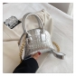 Shell bag bright finish leather chain autumn and winter creative cross body women's bag GH681933240204
