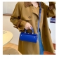 Temperament Handheld Fashion Small Square Bag Women's Bag Versatile Straddle Lock Single Shoulder Bag GH687795279602