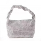 Dinner bag, diamond inlaid, hand knotted, rhinestone banquet bag, rhinestone bag, full of diamonds XY063