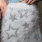 Tassel plush star print waist skirt Autumn and winter sweet girls wear wool short skirt HGWKD31019