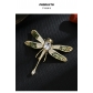 Elegant wings can shake dragonfly brooch, high-grade luxury, high-grade moving object, brooch pin accessories LXT0629