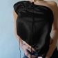 Sexy Irregular Drawstring One Shoulder Top Slim Tie Hot Girl Tank Top GS22084