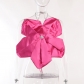 Temperament hanging neck large flower tie top open back design casual vest YY22531