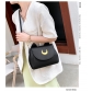 Single shoulder bag Solid color kitten bag Fashion casual messenger crescent bag CF20837