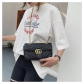 Lingge embroidered thread chain bag for women's Korean version fashionable western-style one-shoulder cross-body bag B684198419860