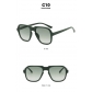 Pilot sunglasses, sunglasses, anti-ultraviolet street photo, polygon sunglasses tide KD13081