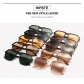 Fashion aviator sunglasses retro large frame driving sunglasses men's and women's casual beach holiday glasses MN13081