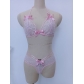 Funny lingerie set three-point bow lace sexy lingerie set YD1447