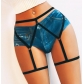 Sexy lingerie women's sexy u-shaped bandage underwear leg strap YD1480