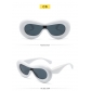 Exaggerate one-piece sunglasses ins candy color sunglasses MN1298