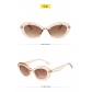 Retro oval sunglasses Fashion simple small frame sunglasses Fashion street photo net red glasses MN13069