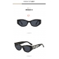 Letter sunglasses fashion colorful hip-hop punk sunglasses retro small frame glasses MN9201