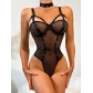 Perspective Shaping Sexy Lace Mesh Funny Bodysuit P21548G