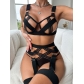 Cut-out sexy lingerie with collar S23410G