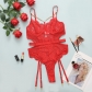 Nightclub Motorcycle Spicy Girl Sexy Underwear Leak Cut-out Funny Set S23024G
