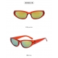 Fashion cool futuristic net red sunglasses, lovers' punk hip-hop sunglasses, new sports glasses MN18137