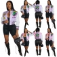 Positioning printing fashion women's baseball jacket Y1882