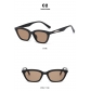 Cat's eye sunglasses, sunglasses, red street photo, anti-ultraviolet sunglasses KD18157