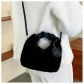 Fairy plush bag handbag lovely plush women's bag shoulder messenger bag MS36898