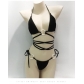 Sexy Bikini Solid Color Split Women's Strap Swimwear AL661381699613