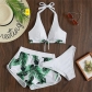 Split bikini three-piece shorts swimsuit AL690811294249