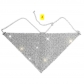 Rhinestone mask with diamond triangle mask Night club mask Flash diamond jewelry mask LBZ1201