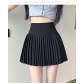 Anti glare pleated skirt Women's skirt Short skirt High waist Slim skirt Simple A-line skirt G2-441-C359201